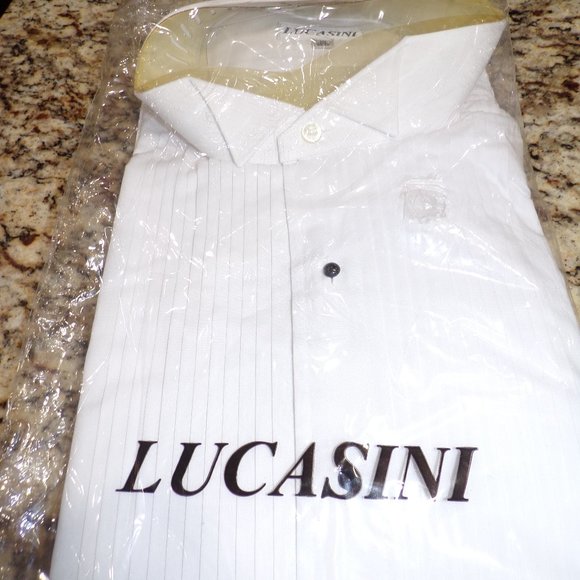 LUCASINI | Shirts | Lucasini Wing Tip Tuxedo Shirt | Poshmark